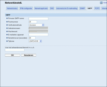 Webbrowser-schermillustratie