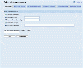 Webbrowser-schermillustratie