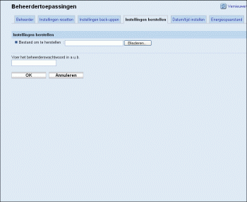 Webbrowser-schermillustratie