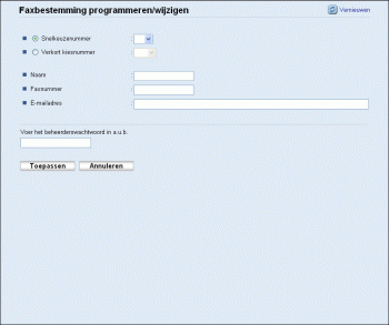 Webbrowser-schermillustratie