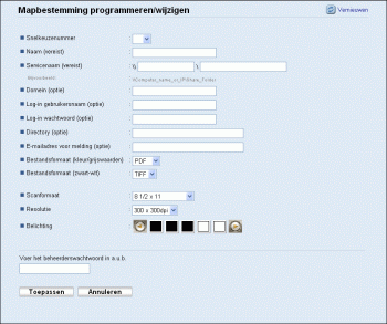 Webbrowser-schermillustratie