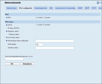 Webbrowser-schermillustratie