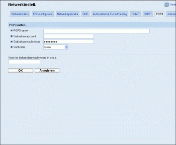 Webbrowser-schermillustratie