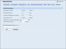 Webbrowser-schermillustratie