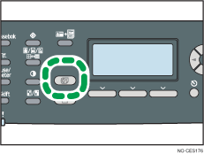 Illustrasjon av Faks-tast