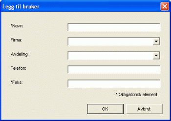 Illustrasjon av programskjermen