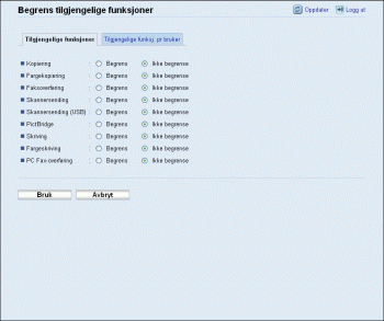 Illustrasjon av nettleserskjerm