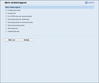 Illustrasjon av nettleserskjerm