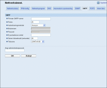Illustrasjon av nettleserskjerm