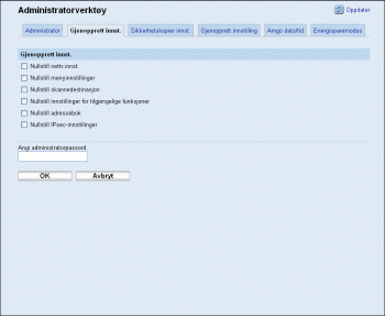 Illustrasjon av nettleserskjerm