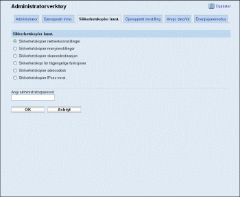 Illustrasjon av nettleserskjerm