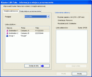 Ilustracja ekranu aplikacji