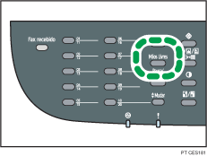 Ilustração da tecla Mãos livres