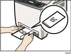 Imagem da bandeja de alimentação manual