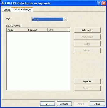 Ilustração do ecrã da aplicação
