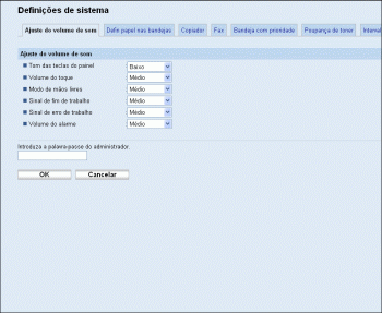 Ilustração do ecrã do web browser