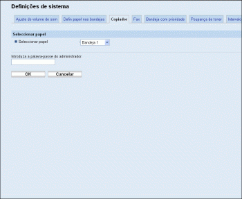 Ilustração do ecrã do web browser