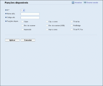 Ilustração do ecrã do web browser