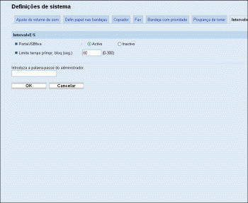 Ilustração do ecrã do web browser