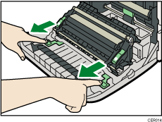 Machine interior illustration