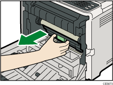 Machine interior illustration