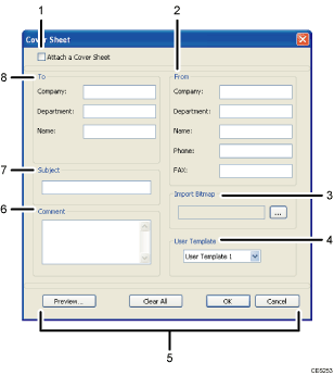 Application screen illustration numbered callout illustration