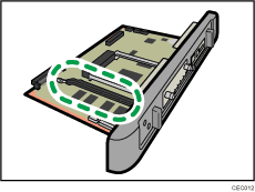 Controller board illustration