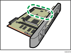 Controller board illustration