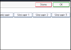 Ilustrace displeje ovládacího panelu