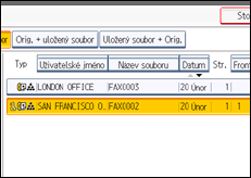 Ilustrace displeje ovládacího panelu
