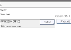 Ilustrace displeje ovládacího panelu