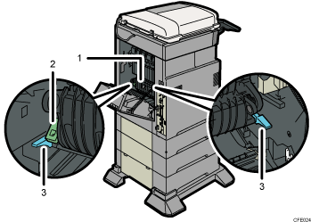 Číslovaná ilustrace hlavní jednotky