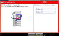 Ilustrace displeje ovládacího panelu