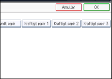 Illustration af skærmen på betjeningspanelet