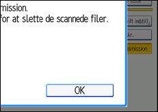 Illustration af displayet på betjeningspanelet