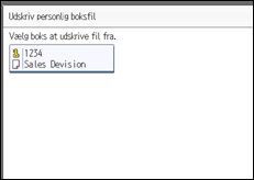 Illustration af displayet på betjeningspanelet