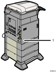 Nummereret illustration af hovedenheden