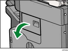 Illustration af påfyldning af hæfteklammer