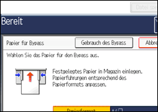 Abbildung Bedienfeld-Display