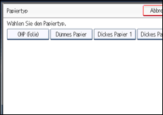 Abbildung Bedienfeld-Display