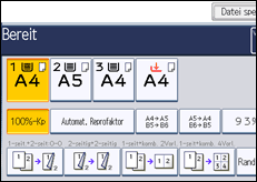 Abbildung Bedienfeld-Display