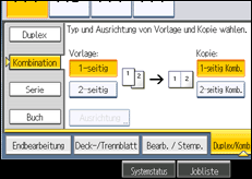 Abbildung Bedienfeld-Display