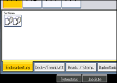 Abbildung Bedienfeld-Display