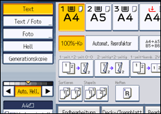 Abbildung Bedienfeld-Display