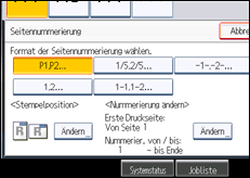 Abbildung Bedienfeld-Display