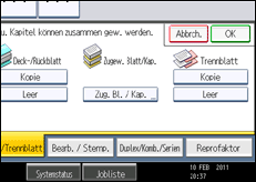 Abbildung Bedienfeld-Display