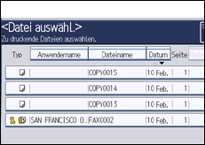 Abbildung Bedienfeld-Display