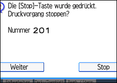 Abbildung Bedienfeld-Display