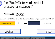 Abbildung Bedienfeld-Display