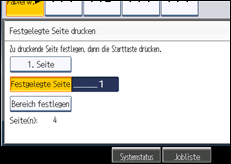 Abbildung Bedienfeld-Display
